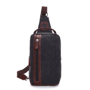 Del progettista Crossbody Borse di Tela Uomini Messenger Bag Pacchetto della Cassa Augur Khaki - Product Image 2