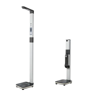Tinggi dan skala berat ultrasonik Digital dengan Pengukuran lemak dan Printer termal