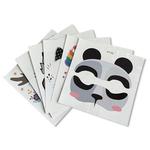 Tiebeauty Pegatinas Faciales para Niños, Diseño de Panda, Tatuajes Divertidos para Fiestas, Maquillaje Infantil Et102 - Product Image 5