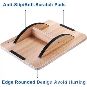 Cross-border wooden fitness equipment <b>balance</b> board foot arch <b>trainer</b> rehabilitation training equipment yoga board <b>balance</b> board - Product Image 5