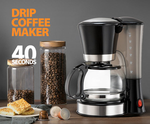 Tất cả-trong-một nhỏ gọn Home & văn phòng nhỏ giọt cà phê Maker & Tea brewer nồi & Ấm đun nước - Product Image 6