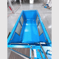Piscine hors sol en acier préfabriqué de 40 pieds, 3 mm d'épaisseur, imperméable, écologique, type hors sol