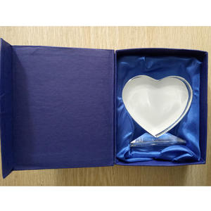 Scrivania sublimazione bianco <span class=keywords><strong>a</strong></span> <span class=keywords><strong>forma</strong></span> <span class=keywords><strong>di</strong></span> <span class=keywords><strong>cuore</strong></span> <span class=keywords><strong>di</strong></span> vetro <span class=keywords><strong>cornice</strong></span> <span class=keywords><strong>di</strong></span> cristallo per san valentino/matrimonio/Hotel/decorazioni per la casa - Product Image 5