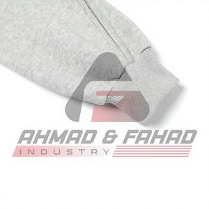 เสื้อฮู้ดผู้ชายสไตล์อเมริกันเรโทร รุ่นใหม่ประจำฤดูหนาวปี 2026 ทรงพอดีตัว มีซิป ผ้าฝ้ายลายเรียบ - Product Image 1