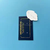 Lüks özel takı kartı kulak tırnak kolye küpe kartı askılı etiketler ambalaj kartı
