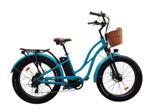 Vélo Électrique Urbain Best-Seller à Cadre Bas, Batterie Lithium 48V 15Ah, Pneus Fat 26 pouces * 4.0, Vélo Électrique <span class=keywords><strong>pour</strong></span> Femmes - Product Image 1