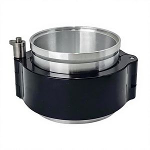 Prix d'usine – Colliers de serrage automobiles HD à démontage rapide de 2/2,5/2,75/3/3,5/4 pouces, en acier inoxydable noir, type <span class=keywords><strong>V</strong></span>-<span class=keywords><strong>Band</strong></span> - Product Image 4