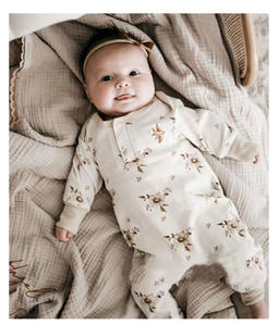 Ropa de Bebé para Niño al por Mayor de Fábrica, Estampados Personalizados, Mamelucos para Recién Nacidos, Pijamas de Algodón Suave para Bebés, Bodys para Niños Pequeños - Product Image 3