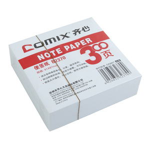 Comix Note <b>Paper</b> B2370 91x87mm 300 Sheets White Memo <b>Pad</b> - Product Image 1