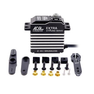 AGFRC A86BHM 8.4V 55KG 0.11Seg. Engranajes de Acero Programables Digitales Extra Fuertes sin Escobillas RC - Product Image 3