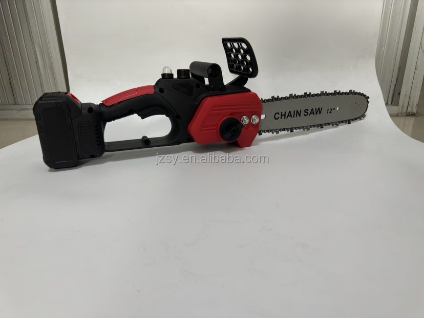Motosega A Batteria 12 Pollici Con 2 Batterie 4000mAh | Motore Brushless 1000W | Taglio Legna E Potatura