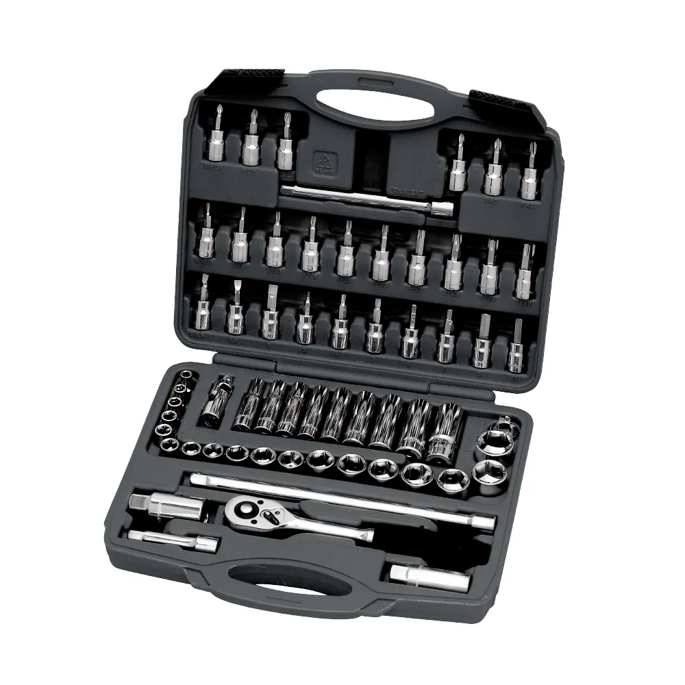 61pcs high quality crv steel 3/8 dr socket set tool