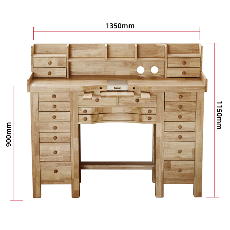 無垢材ジュエリーワークベンチジュエリーツール機器ゴールド