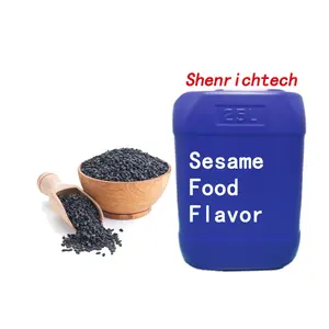 Black Sesame Flavor Food Grade for syrup biscuits cakes cookies making customization sesame oil flavouring essence