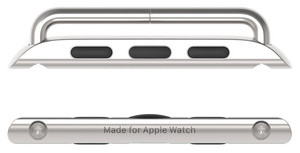 2020 Original de fábrica integrado conector para Apple serie 1 2 3 4 5 adaptador de banda de reloj 18mm, 20mm, mm 22mm - Product Image 3