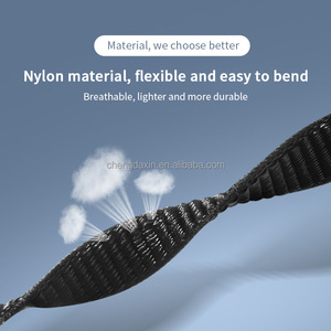 Sangle en nylon réglable de 14 mm pour Band 10/9/<span class=keywords><strong>8</strong></span> et pour <span class=keywords><strong>Smartband</strong></span> avec fermoir auto-agrippant - Product Image 4