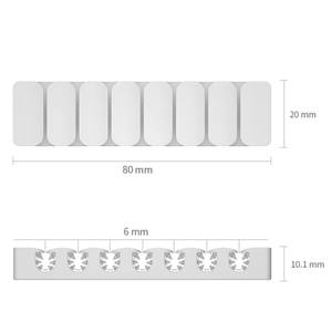 Clips de Cable Adhesivos de TPR de Buena Calidad, Nuevo Diseño, Superventas, para Organización de Cables en la Oficina, Accesorios para Consumidores - Product Image 5