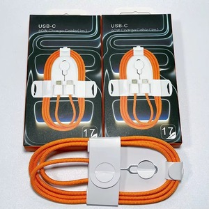 สายชาร์จไนลอนถักแบบ Type-C to Type-C ยาว 1 เมตร รองรับการชาร์จเร็ว 60W PD ความเร็วสูง สำหรับ iPhone 15/16/17 - Product Image 2