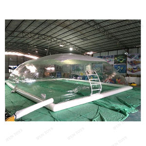Couverture de dôme de <span class=keywords><strong>piscine</strong></span> enterrée couverture de piscines gonflables tente <span class=keywords><strong>à</strong></span> bulles de <span class=keywords><strong>piscine</strong></span> transparente - Product Image 3