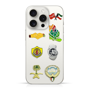 Metal Craft <span class=keywords><strong>DIY</strong></span> Personalizado Macio Esmalte Broche Uae Saudi Lapel Pin Com Adesivo Voltar - Product Image 2