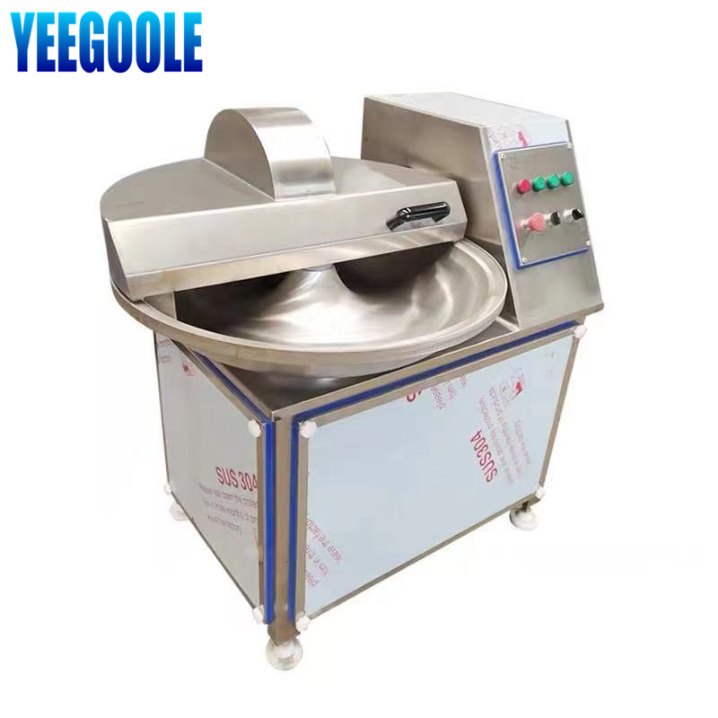 Commercial 20L fresh beef chicken pork vegetable meat bowl cutter / meat chopper / meat chopping machine with stainless steel