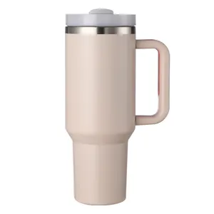CUPPARK 40OZ Adventure Quencher Insulated Travel Vacuum Metal Cup Tumbler with Lids and Straw