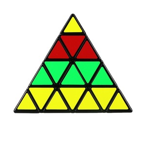 Qiyi Pyramid Cube 4x4 Puzzle magique stimulant le cerveau pour adolescents - Product Image 5