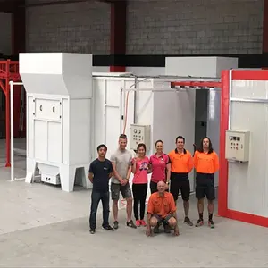 Powder Coating Line For Spraying Electric Control Cabinet