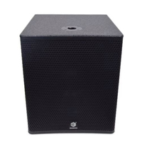 Accuracy Pro Audio Whn18s1 Pro Audio 18 "600W Clase D Amplificador Altavoces alimentados Subwoofer activo