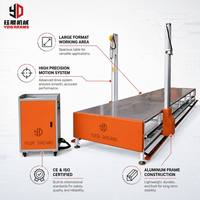 Machine de découpe de mousse CNC industrielle robuste de grande taille, équipement de découpe de blocs de mousse EPS XPS YD-1212 pour la découpe de grandes surfaces en mousse