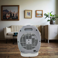Nouveau Chauffage Portable Électrique Mini PTC en Plastique 2026 avec Protection Contre la Surchauffe, Chauffage d'Appoint Autonome pour l'Hiver avec Thermostat Réglable