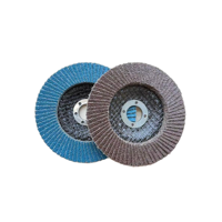 Disque à lamelles 115 mm en zircone haute densité pour le meulage de métaux lourds, longue durée de vie, rapide