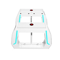 Porte battante automatique sécurité maternelle intérieure tourniquet pivotant de haute qualité pour le contrôle d'accès aux aires de jeux pour enfants