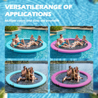 Matelas flottant personnalisé pour l'eau, hamac aquatique de haute qualité, hamac gonflable pour les fêtes et les adultes et les enfants