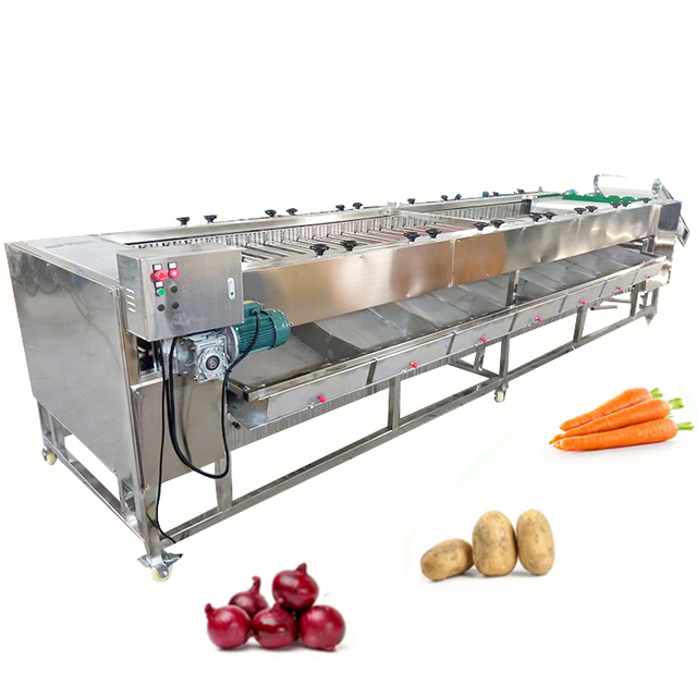 Factory Price Vegetables Roller Sorting Machine Citrus Fruit CucumberPotato Grading Machine