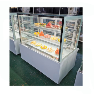 Refrigerador Exhibidor de Pasteles para Bodas y Hoteles con Enfriamiento por Aire de Temperatura Única, Estantes Ajustables, Iluminación LED y Control <span class=keywords><strong>Digital</strong></span> - Product Image 2