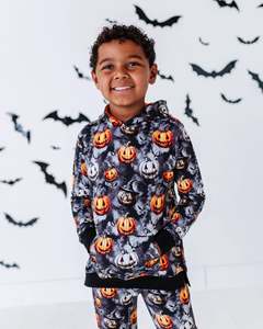 Halloween Baby Sweatshirt Baby 2 Stuks Set Anti-Rimpel Kinderen Franse Badstof Set Lange Mouw Babykleding - Product Image 6