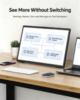Monitores LED Táctiles Dobles de 15.6 Pulgadas Full HD 60Hz con Altavoces Integrados, Interfaz Tipo-C, Relación de Aspecto 16:9, Brillo de 250cd/m²