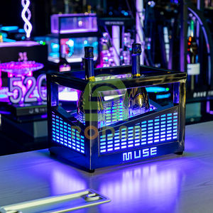 MingXin Barware 8D09 Seau à glace en métal à double paroi - Product Image 6