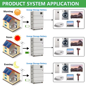 모든 IN <span class=keywords><strong>1</strong></span> 15Kwh 태양열 인버터 스택 리튬 배터리 가정 에너지 저장 6000 사이클 랙 <span class=keywords><strong>LiFePO4</strong></span> AKKU 48V 300Ah <span class=keywords><strong>LiFePO4</strong></span> 배터리 - Product Image 5