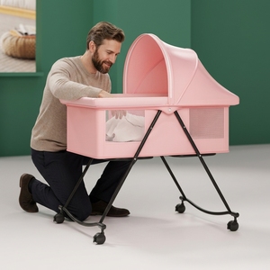 <span class=keywords><strong>Cuna</strong></span> Portátil Plegable para Bebé con Mosquitero, Inclinación Ajustable, <span class=keywords><strong>Cuna</strong></span> Multifuncional para Recién Nacido - Product Image 2