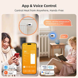 Vanne thermostatique intelligente pour <span class=keywords><strong>radiateur</strong></span> AVATTO TRV20 Tuya, contrôle de la température <span class=keywords><strong>sans</strong></span> <span class=keywords><strong>fil</strong></span> pour le chauffage des pièces, Zigbee - Product Image 6