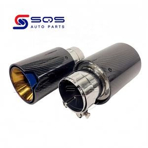 Embouts d'échappement en acier inoxydable bleu brûlé de haute qualité, personnalisation d'usine SQS pour <span class=keywords><strong>BMW</strong></span> M5 M6, embout de silencieux <span class=keywords><strong>M135i</strong></span> M235i - Product Image 4