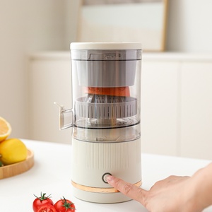 Presse-agrumes à vis domestique, extracteur de jus lent, USB rechargeable, petit extracteur de jus portable <span class=keywords><strong>sans</strong></span> tête de coupe - Product Image 2