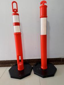 Delineador de advertencia de tráfico de base pesada de 110cm, poste de resorte, poste de carretera reflectante, postes en <span class=keywords><strong>T</strong></span> a la venta - Product Image 4