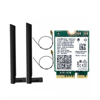 Tarjeta WiFi Intel 9560NGW 9560AC 802.11AC de Doble Banda NGFF Key E de 1.73Gbps, 2.4G 5G WIFI5 para Portátil