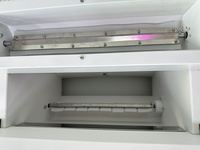 Máquina manual agitadora de polvo para transferencia térmica A3 de 30 cm de ancho con tubo calefactor de fibra de carbono de infrarrojo lejano para pigmento tipo placa de impresora DTF