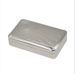 Hút trường hợp <span class=keywords><strong>OEM</strong></span> xử lý bề mặt Anodized lưu trữ Hộp hợp kim nhôm kim loại tùy chỉnh thiết kế thời trang cho 20 cái thuốc lá miễn phí - Product Image 4