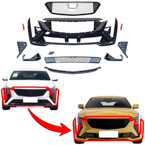 Kit de conversion populaire pour Cadillac CT5 : Améliorez votre modèle de base en un modèle haut de gamme, pare-chocs avant, calandre, phares LED, ailes, capot, installation facile - Product Image 1