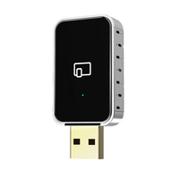 Adaptor Mini 2-in-1 Wireless CarPlay & Android Auto dengan Ai Box untuk iPhone IOS13.5+ & Android 13, Cocok untuk Semua Perangkat